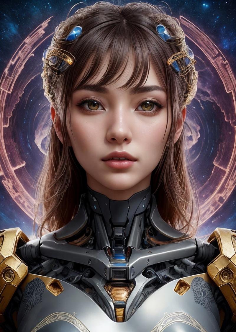 00009-3212515806-an award winning photograph of a beautiful woman, halo, intricate cyberpunk robot, highly detailed, soft bokeh Deep space nebula.jpg